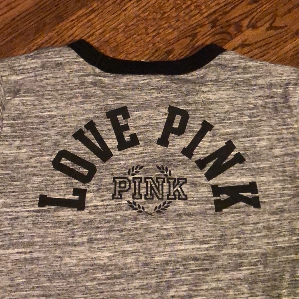 Pink tee. Love Pink size Lrg NWOT